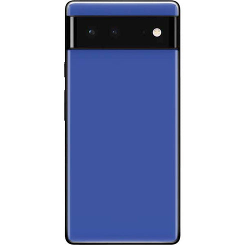 Blue Solid Google Pixel 6 Skin